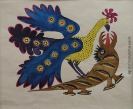 Peacock und Krokodil