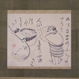 Kanzan und Jittoku