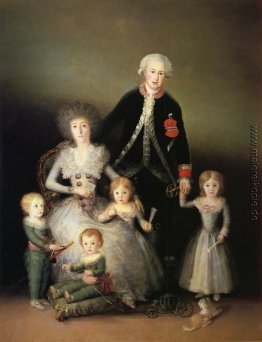 Der Herzog von Osuna und seine Familie