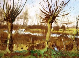 Landschaft mit Bäumen, Calcot-on-the-Thames