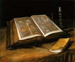 Stillleben mit Bibel-
