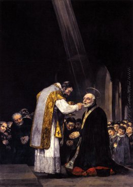 Die letzte Kommunion von St Joseph Calasanz