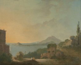 Ciceros Villa und dem Golf von Pozzuoli