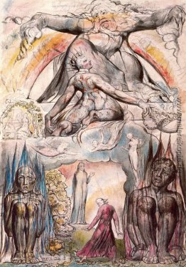 Illustration zu Dantes Göttlicher Komödie, Hölle
