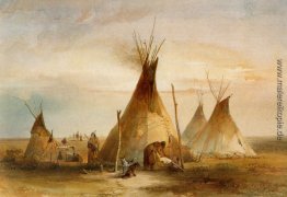 Sioux Tipi aus Band 1 der "Reise in das innere Nord-America '