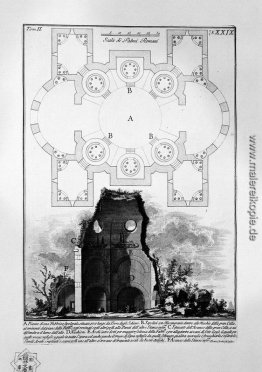 Die römische Altertümer, t. 2, Tafel XXIX. Mit Blick auf das Gra