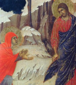 Christus erscheint Maria Magdalena (Fragment)