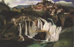 Wasserfall bei Jajce