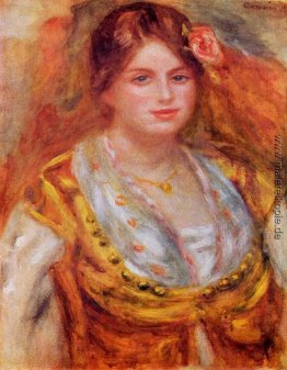 Porträt von Mademoiselle Francois