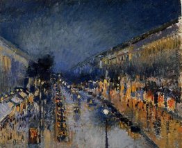 Der Boulevard Montmartre nachts