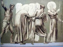 Fresko für die Dekoration des Pantheon: Heiligen