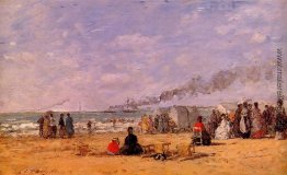 Der Strand von Trouville