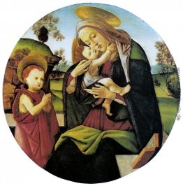 Jungfrau und Kind mit der Infant St. John the Baptistbetween