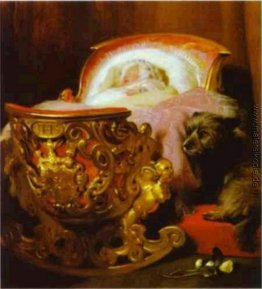 Gemälde von Baby-Prinzessin Alice von Großbritannien