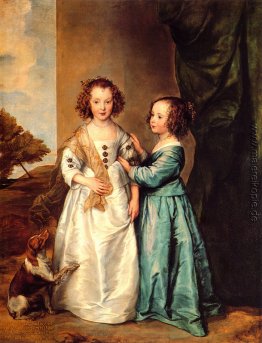 Portrait of Philadelphia und Elisabeth Cary