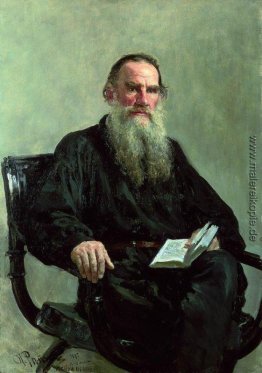 Porträt von Leo Tolstoi