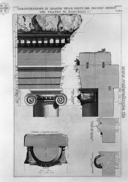 Die römische Altertümer, t. 4, Tafel XXXVII. Vista der zweitgröß