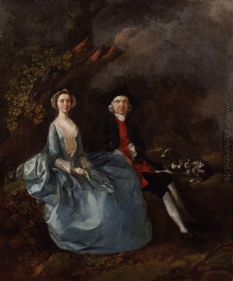 Porträt von Sarah Kirby (née Bull) und John Joshua Kirby