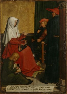 St. Maria Salome und Zebedäus mit Johannes dem Evangelisten und