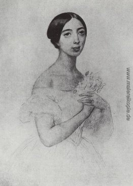 Porträt des Sängers Pauline Viardot Garcia