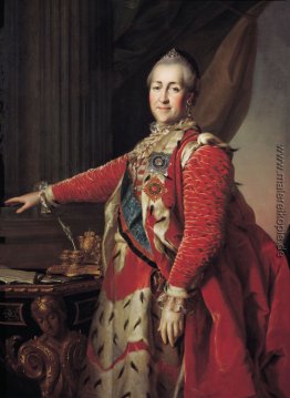 Porträt von Katharina II