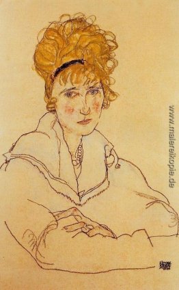 Porträt von Edith Schiele