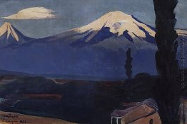 Sonnenaufgang über Ararat