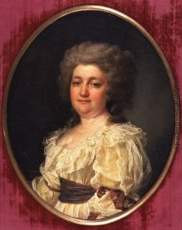 Porträt von N. Y. Levitsky (Frau des Künstlers)