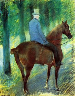 Mr. Robert S. Cassatt zu Pferd