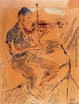 Leonel Alberú Geige zu spielen