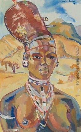 Portrait einer Zulu-Frau
