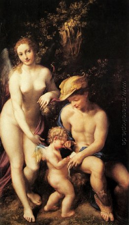 Venus mit Mercury und Amor (The School of Love)