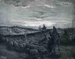 Abraham Journeying In das Land Kanaan