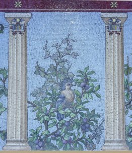 Mosaic - Speisesaal Zimmer des Sainte-Barbe-Bibliothek, Paris