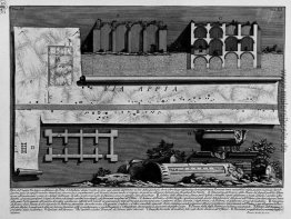 Die römische Altertümer, t. 3, Tafel III. Ein Teil der antiken V