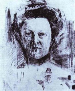 Porträt von Valentina Usoltseva, die Frau des Doktor Usoltsev