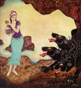 Psyche und Cerberus