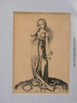 Gravur auf Kupfer aus einem Foolish Virgin
