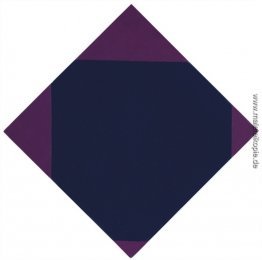 Blau-violettes horizontal-vertikal-quadrat