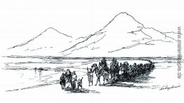 Niedergeschlagenheit von Noah vom Berg Ararat