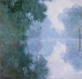 Morgen auf der Seine bei Giverny, Nebel