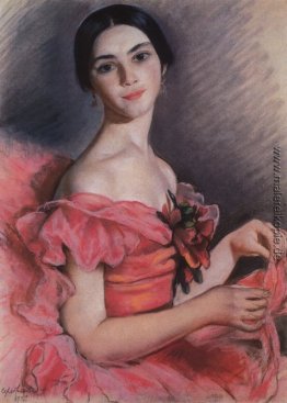 Porträt von Yekaterina Heidenreich in Red