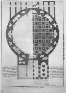 Ikonographie der alten Zustand des Pantheon