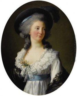 Porträt von Izabela Lubomirska