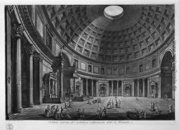 Innenansicht des Pantheon gemeinhin als der Rotunde bekannt