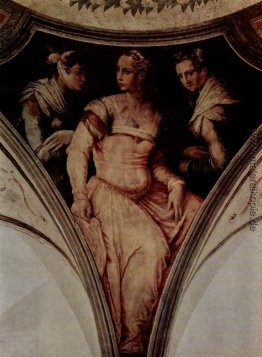 Portrait Nicolosa Bacci und die eine Edeldame von Arezzo