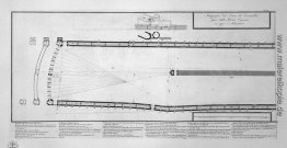 Grundriss der Circus von Caracalla in der heutigen Capena außerh