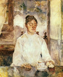 Die Mutter des Künstlers, die Gräfin Adèle de Toulouse Lautrec b