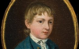 Die Miniatur-Porträt eines Jungen (vermeintlichen Selbstporträt)