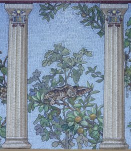 Mosaic - Speisesaal Zimmer des Sainte-Barbe-Bibliothek, Paris